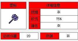 泰拉瑞亚暗夜战斧截图1(gonglue1.com)