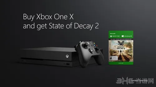 微软宣布购买Xbox One X的玩家将送