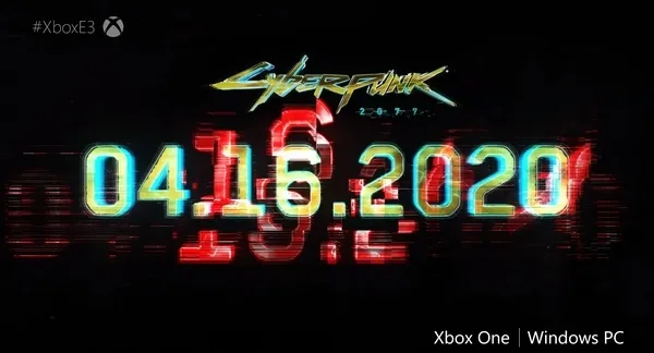 E3 2019:《赛博朋克2077》发售日确