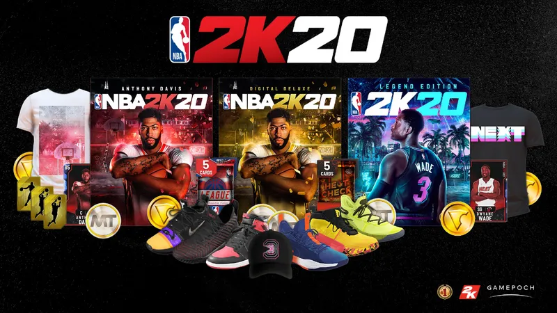 国行《NBA 2K20》价格公布，实体标准