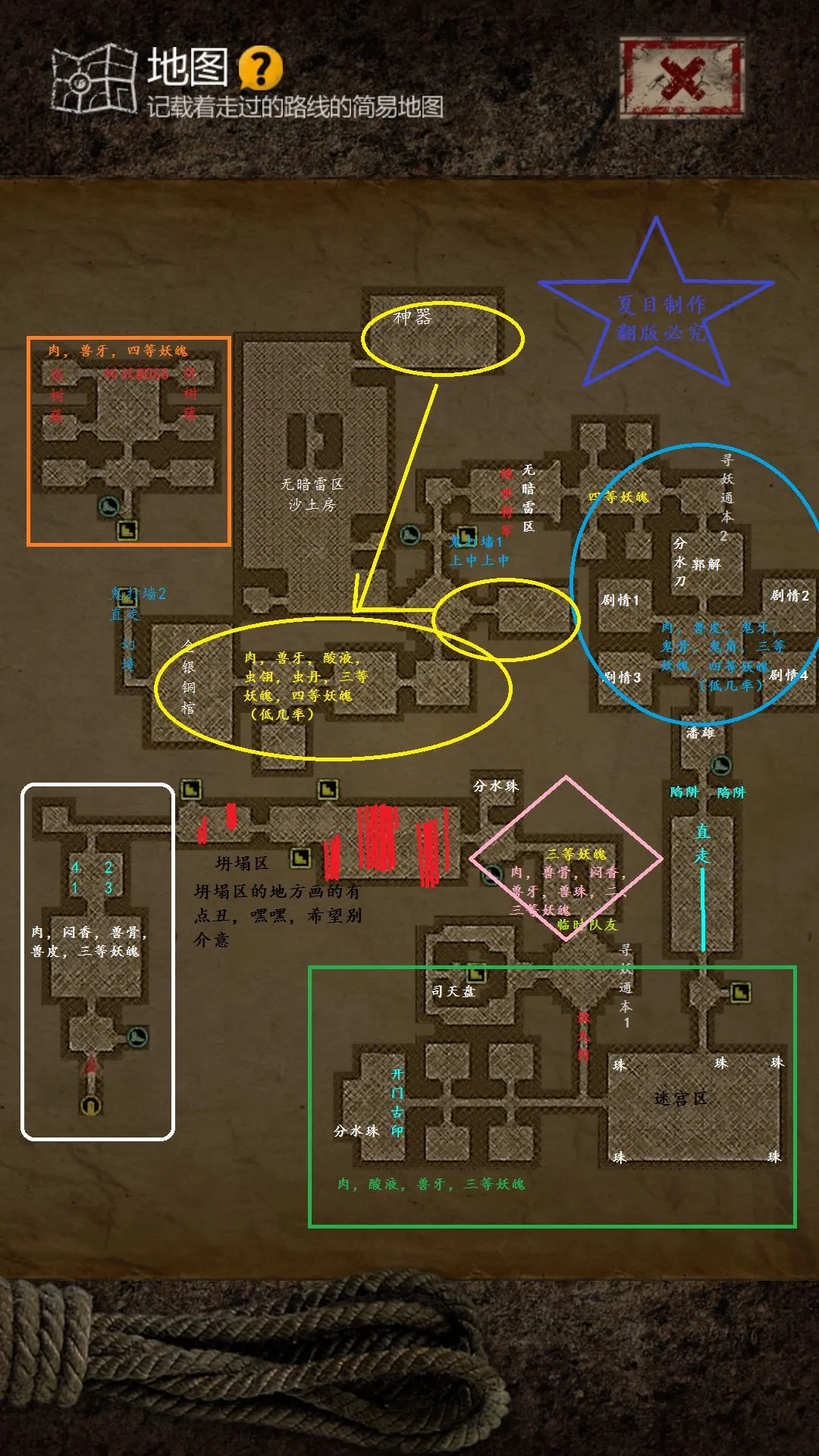 长生劫第二关商洛山古墓通关具体解