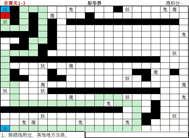 想不想修真神界赤霄天地图路线走法