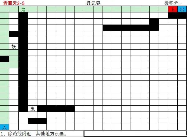 想不想修真神界青宵天地图路线走法攻略