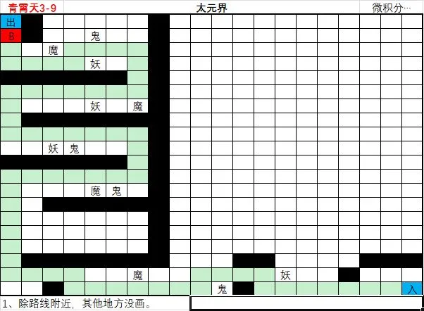 想不想修真神界青宵天地图路线走法攻略