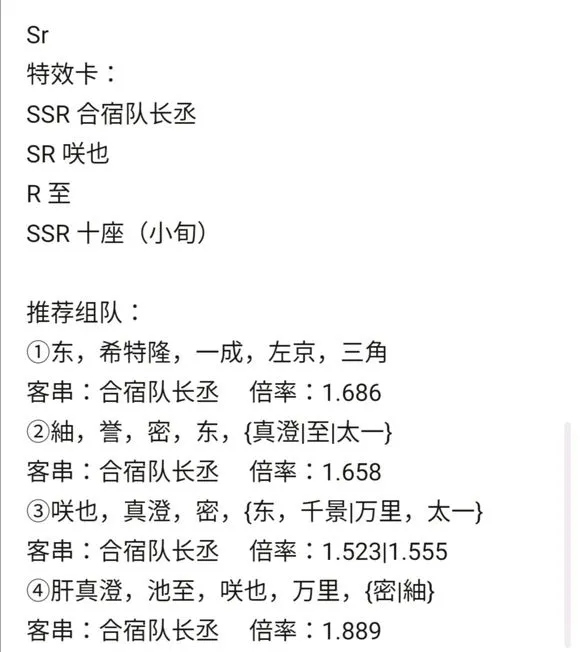 A3满开剧团第一次合宿攻略 阵容搭