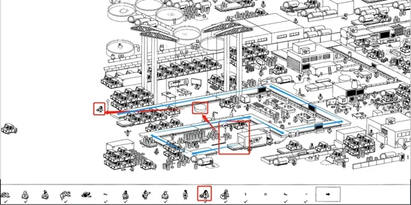 隐藏的家伙工厂第四关攻略 工厂第四关通关指南