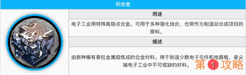 明日方舟炽合金速刷攻略 炽合金哪