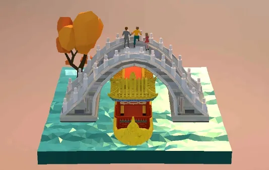 我爱拼模型玉带桥与龙舟攻略 玉带桥与龙舟图文详解