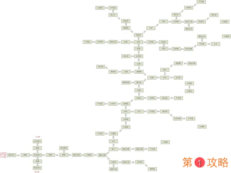 凌烟诀之江湖侠客行地图攻略大全 全地图一览