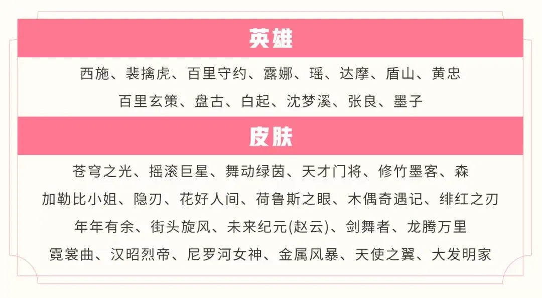 王者荣耀2020情人节活动大全 情人节活动玩法汇总