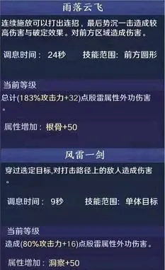 天涯明月刀手游太白技能介绍 天涯明月刀太白技能使用技巧分享