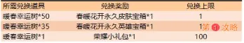 王者荣耀春暖花开第二期活动内容介绍 春暖花开第二期活动奖励兑换详情