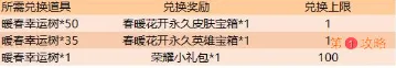 王者荣耀春暖花开第三期奖励介绍 春暖花开第三期暖春幸运树获得方法