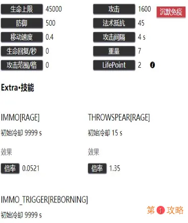 明日方舟爱国者技能效果一览 明日方舟爱国者数据详情介绍