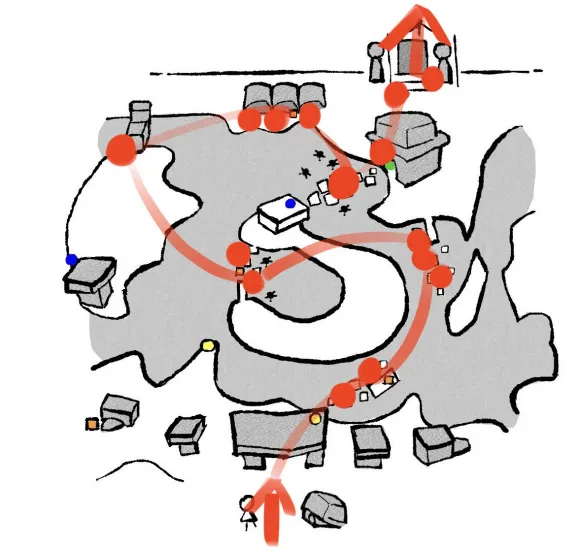 Sky光遇墓土地图烛火光翼冥想先祖详细位置路线图攻略