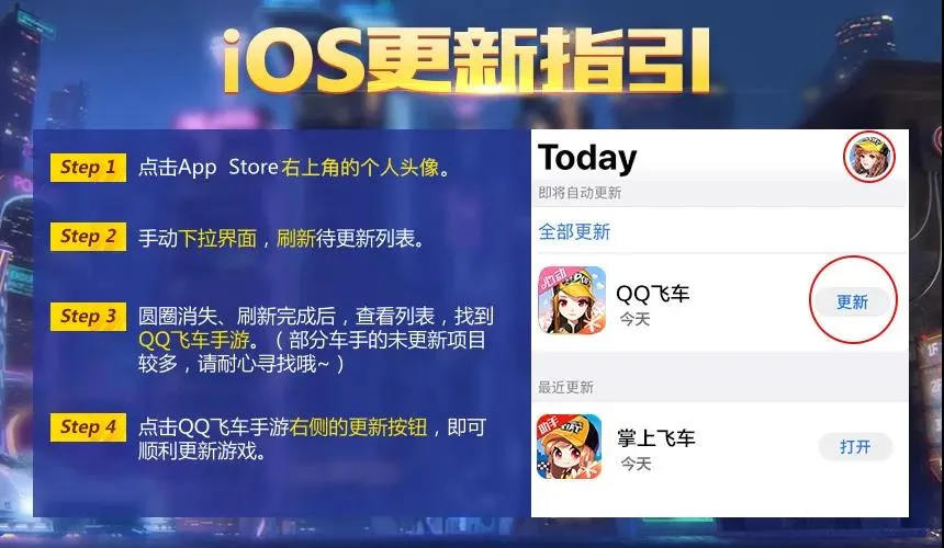 QQ飞车手游2周年版本iOS更新攻略 i