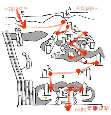 sky光遇墓土地图平面图分享 sky光遇墓土地图通关路线介绍