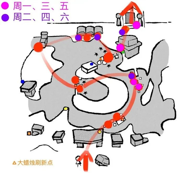 光遇暮土蜡烛收集攻略 暮土蜡烛路线位置大全