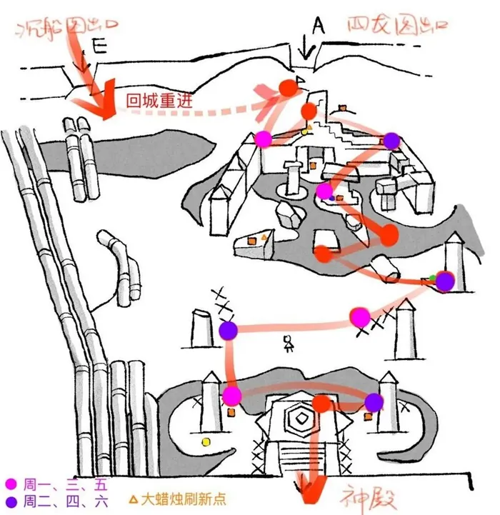 光遇暮土蜡烛收集攻略 暮土蜡烛路线位置大全