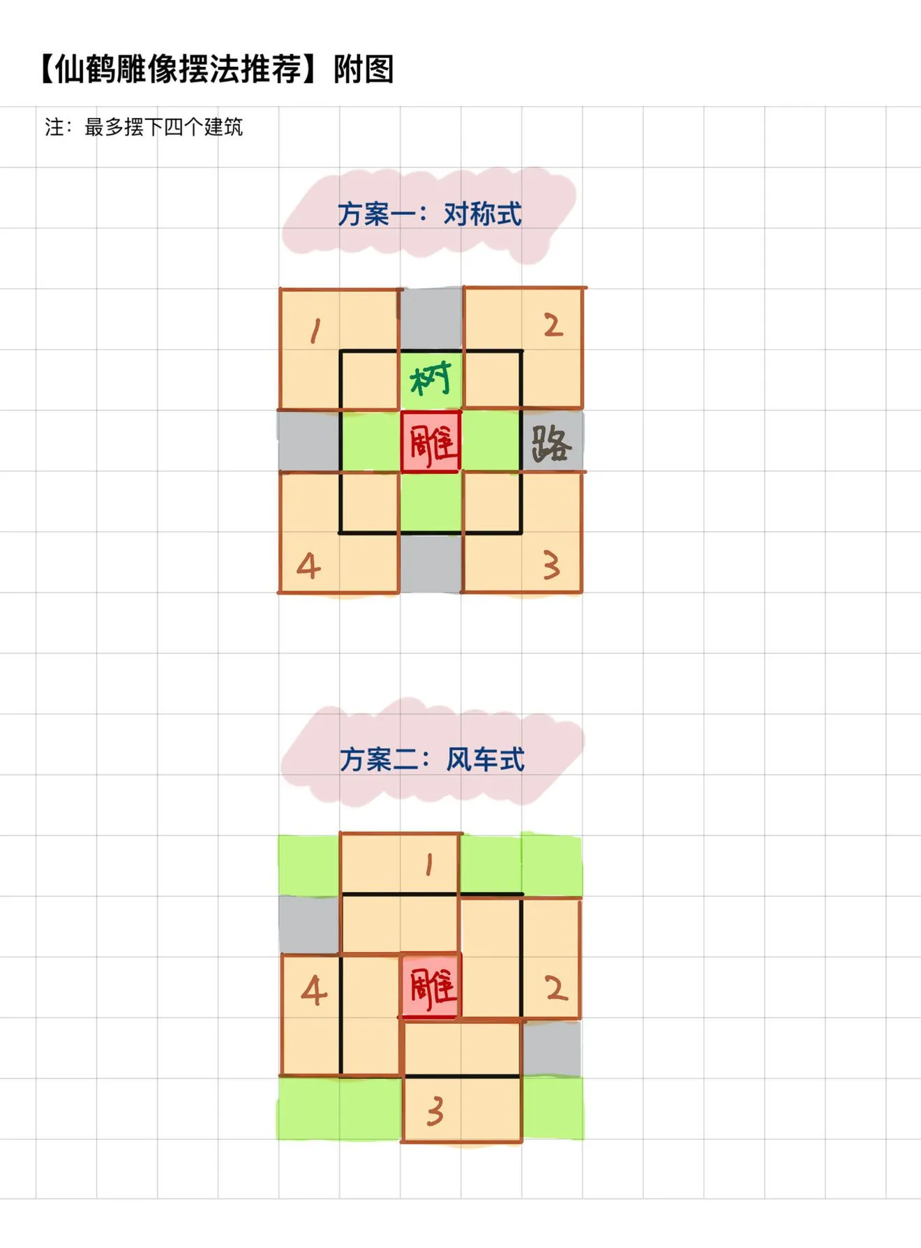 江南百景图仙鹤铜像放哪里好 仙鹤