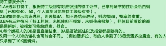 最强蜗牛特工对话怎么选 特工对话