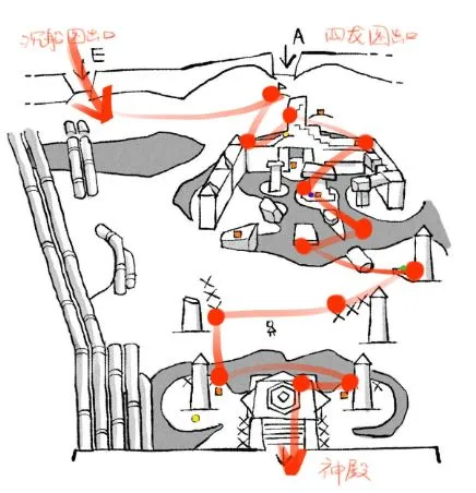 光遇暮土平面图高清分享 暮土跑图路线攻略