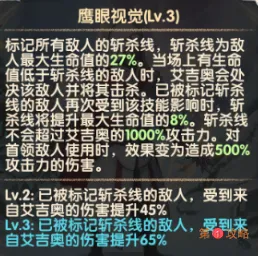 剑与远征艾吉奥技能详解 艾吉奥技