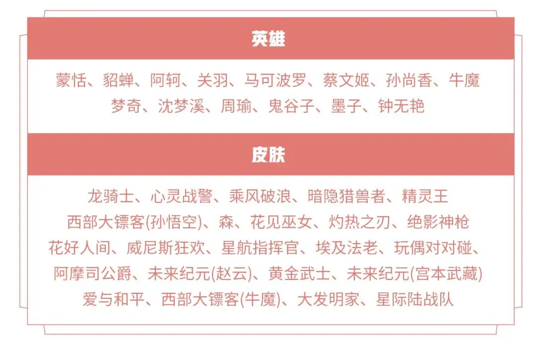 王者荣耀七夕活动大全 2020七夕活动玩法攻略汇总