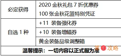 DNF2020国庆套多买多送买几套合适 2020金秋花篮特别凭证兑换奖励介绍