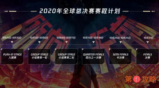 LOLS10赛程时间介绍 英雄联盟2020