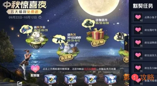 和平精英中秋惊喜夜怎么玩 中秋惊喜夜活动玩法奖励一览